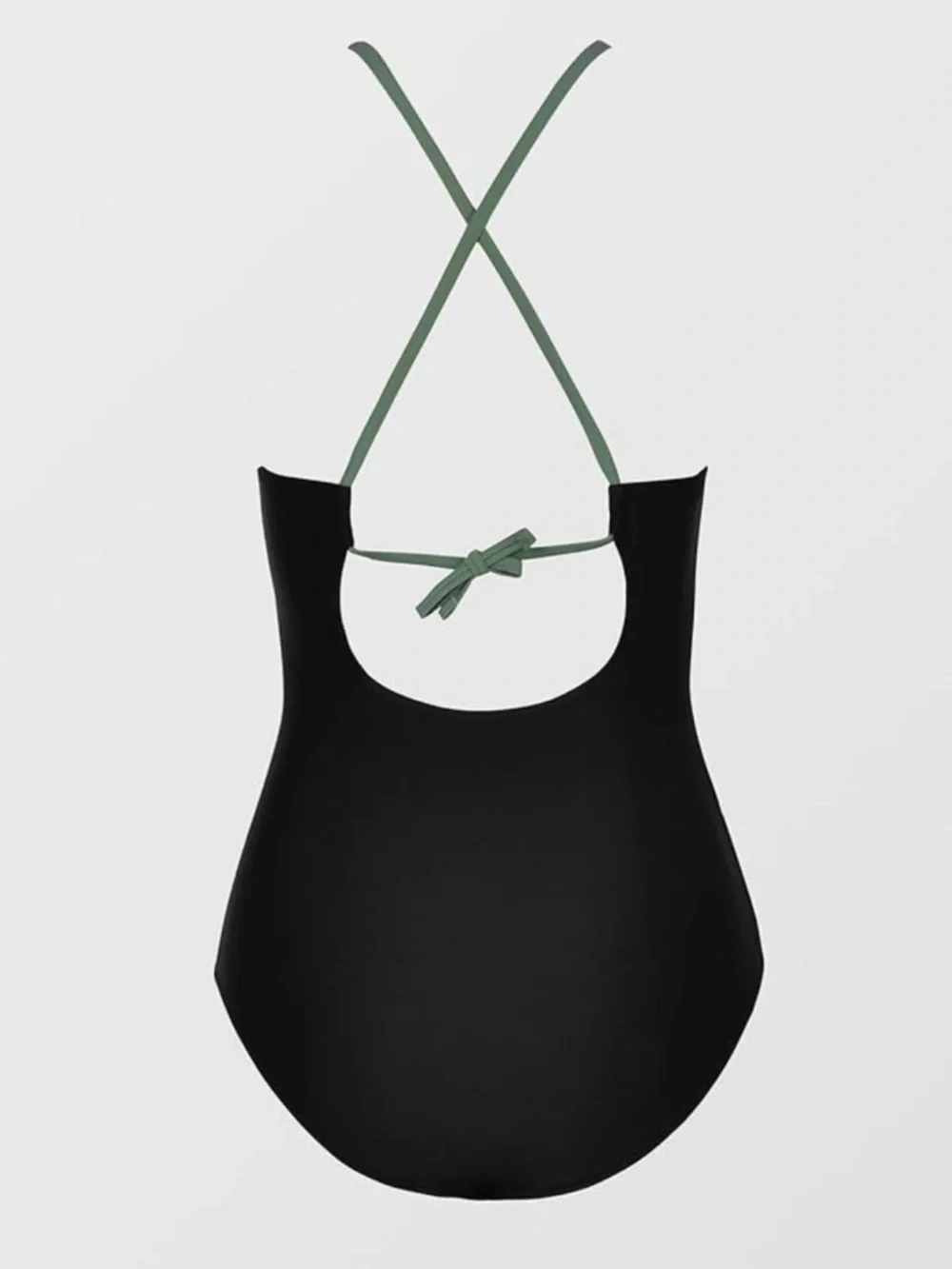 CUPSHE One-Piece High Neck Tummy Control Swimsuit - Picture 4 of 9